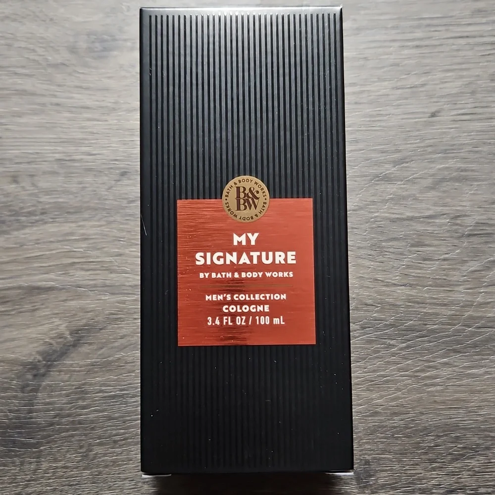 Bath & Body Works MY SIGNATURE 3.4oz MEN'S COLLECTION Fragrance NEW Msrp $59.95